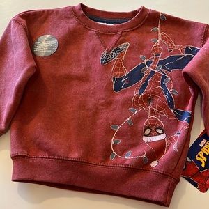 Marvel, Spider-Man sweatshirt, 18M, cotton/polyester